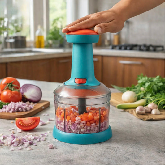 2 Cup Manual Push Food Chopper Pro