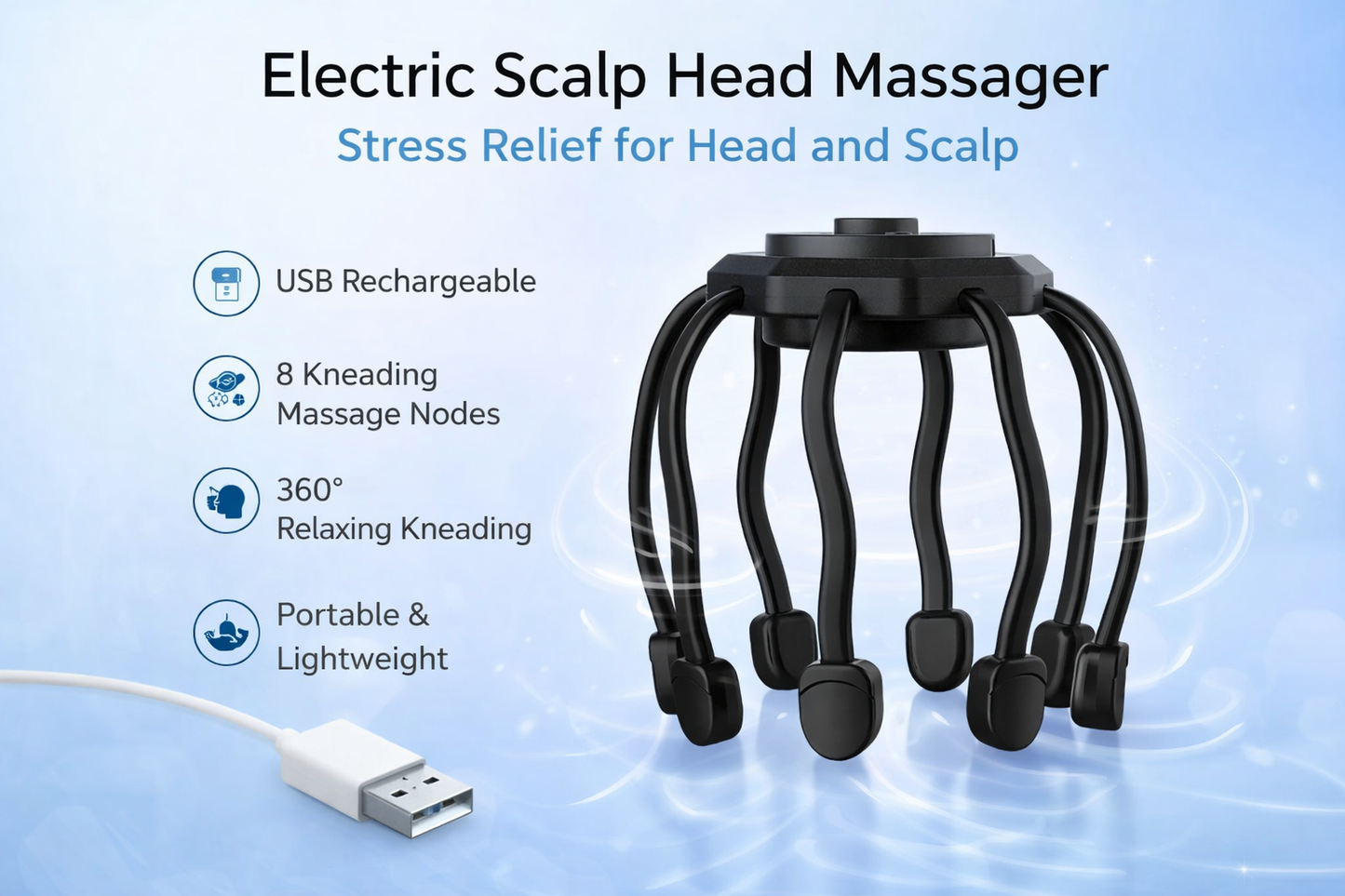 Smart Electric Scalp Massager
