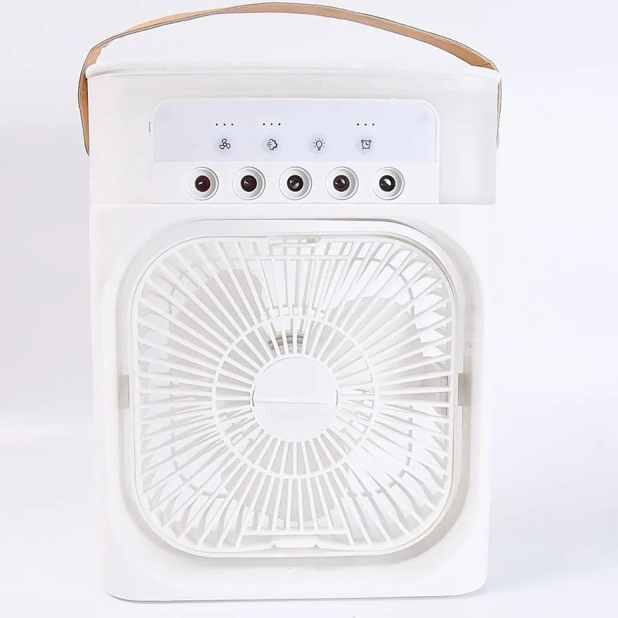 USB Rechargeable Cooling Fan with Water Mist